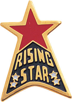 Rising Star Enameled Pin [PCM-STR-70]