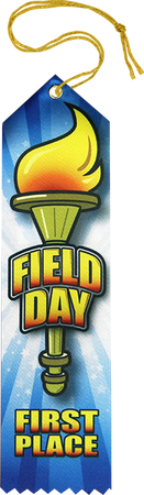 Field Day 1st Place Colormax Ribbon [RCM-FLDDY-1ST]