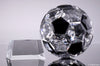 Faceted Crystal Soccer Ball Award - 7.5 inch [CJ11SC-7]