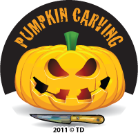 Halloween- Pumpkin Carving Insert [TD-2383]