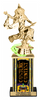 Halloween Costume Contest Diamond Riser Rectangle Column Trophy- 11 inch [TDRSQ11STK-COCO]