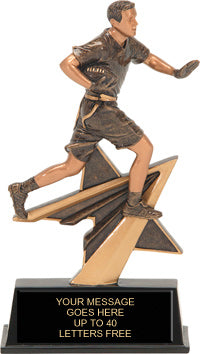 Flag Football Star Power Resin Trophy - 7" [RSP7-FLGFB]
