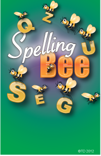Spelling Bee Plaque Insert [BBP-2098]