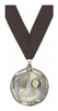 Basketball Banner Edge Medal [M2RE-BK]