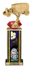 Halloween Mummy Diamond Riser Rectangle Column Trophy- 13 inch [TDRSQ13STK-MUM]