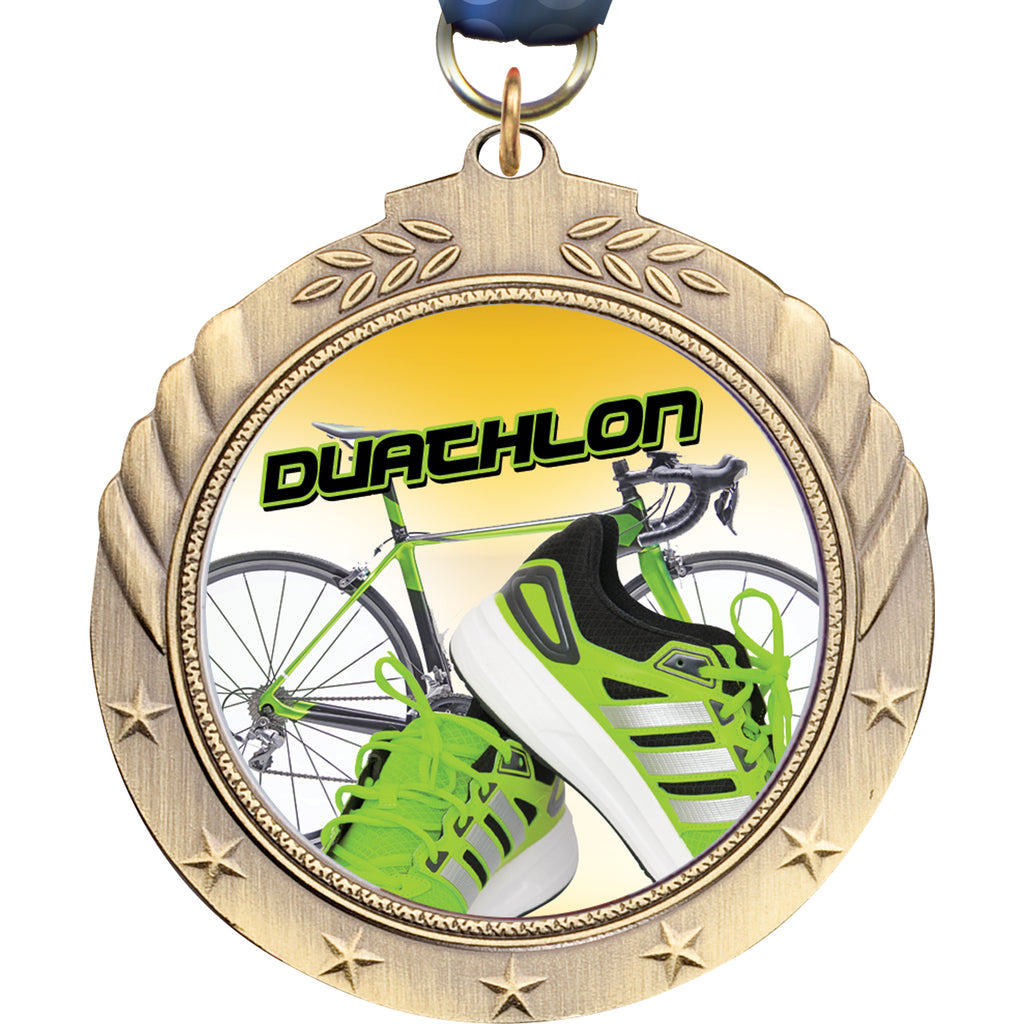 2.75 inch 7 Star Insert Medal [MM692]