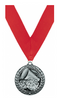 Cheer 1.75 inch Dimensional Medal [MSW1-CH]