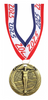 Gymnastics Male 1.75 inch Blade 3D Diecast Medal [MBD1-GM]