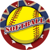 Softball- USA Insert [TD-2318]