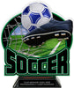 Soccer Colorix-T Acrylic Trophy- 8.25 inch [TACR8-SC-Q]