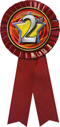 2nd Place Ribbon [R36RD-2ND]