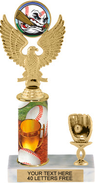 Eagle Color Single-Trim Insert Holder Trophies
