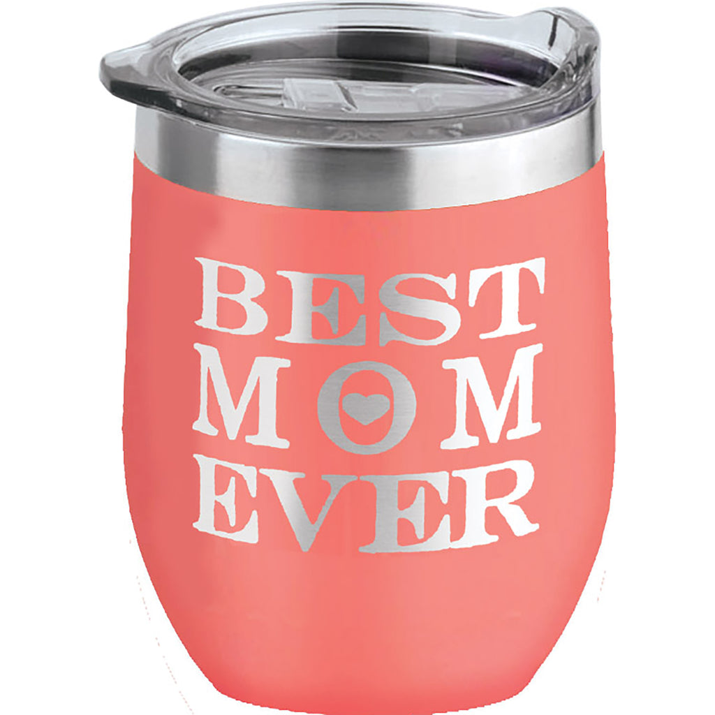 TahoeÂ© 16 oz Wine Tumbler with Premium Slide Lid - Coral [TMLG16-CRL]