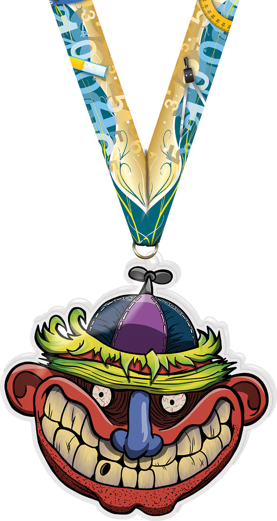 Exclusive TD Creepz Billy Colorix-M Acrylic Medal - 5 inch [MACR5-CRPZ-BLY-Q]