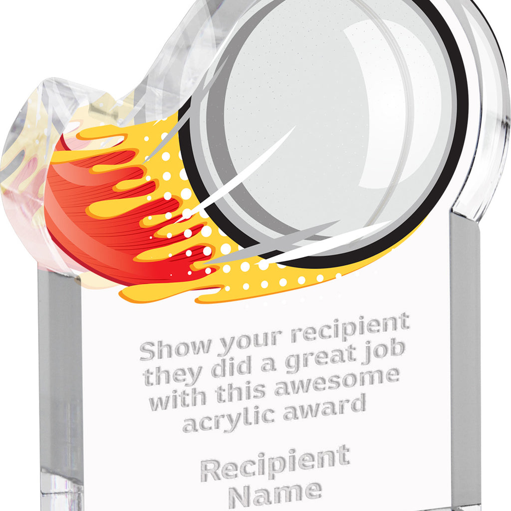 Beer Pong Splatters Acrylic Awards