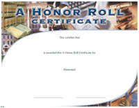 Full Color Certificates: A Honor Roll  [CCT126]