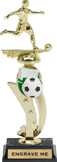 Soccer Color Scene Trophy - Male [TSPB-SCM]