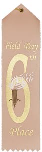 Field Day 6th Place Event Ribbon [R8SER-FLDDY-6TH]