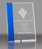 Crystal Award with Sapphire Blue Highlight- 6x8 inch [GT2879-68]