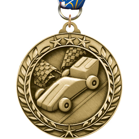 Derby 1.75 inch Dimensional Medal [MSW1-PNWD]
