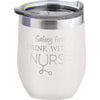 TahoeÂ© 16 oz Wine Tumbler with Premium Slide Lid - White [TMLG16-WHT]