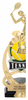Tennis Meridian Sport Riser Trophy [TMMSR14-TN]