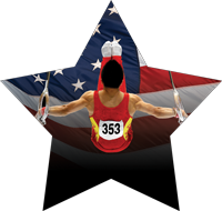 Gymnastics: Male Star Insert [ST-4324]