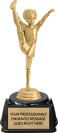 Cheer Junior on Black Base [TRBAS-JCH]