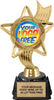 Ribbon Star Custom Insert Trophy on Synthetic Regal Base [TXRGi-J27]