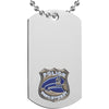 Police Etched & Paint Filled Dog Tag [DTS-COP]