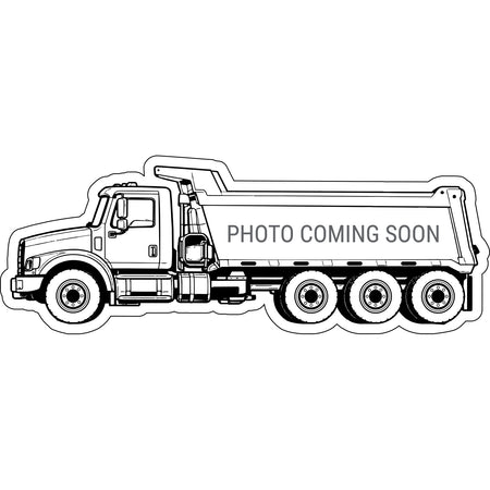 1 inch Thick Dump Truck Acrylic Award - 9.5 inch [A1TDTK-95]