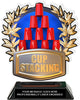 Cup Stacking Colorix-T Acrylic Trophy- 8.25 inch [TACR8-CPSTK-Q]