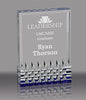 Reflective Blue Base Acrylic Award - 3.5x5 inch [ACRS-3B]