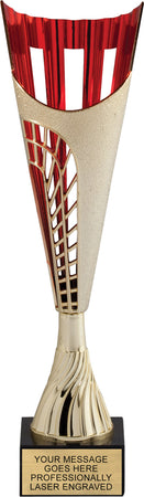 Trellis Cup with Red Interior- 13.5 inch [CMM203-RED-13]
