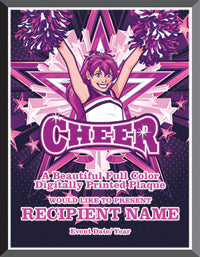 Cheer Graphix Plaque [PGFX810-CH]
