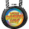 6 inch Custom Champion Chain - Black [CXCSP-BLK]