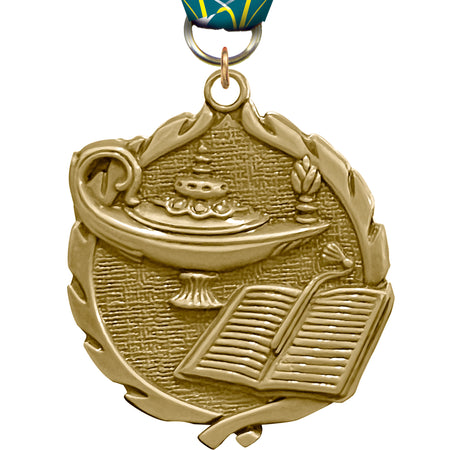 1.75 inch Knowledge Wreath Medal [MP18-KN]