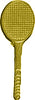 Tennis Racquet Chenille Pin [PCH-29]