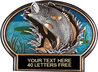 Fishing Burst Thru Oval [BT7-FSH]