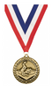Wrestling 1.75 inch Dimensional Medal [MSW1-WS]