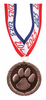 Paw Print M2CX Medal [M2CX-PAW]
