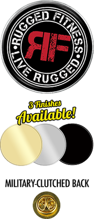 Circle Full Color Custom Pin [PCPD-CIR74-6]