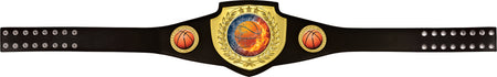 Basketball Champion Shield Award Belt [CAB-51-BK]