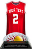 Lacrosse Female Jersey Colorix-T Acrylic Trophy- Red [TACR7-JSY-LC-RED-F-Q]