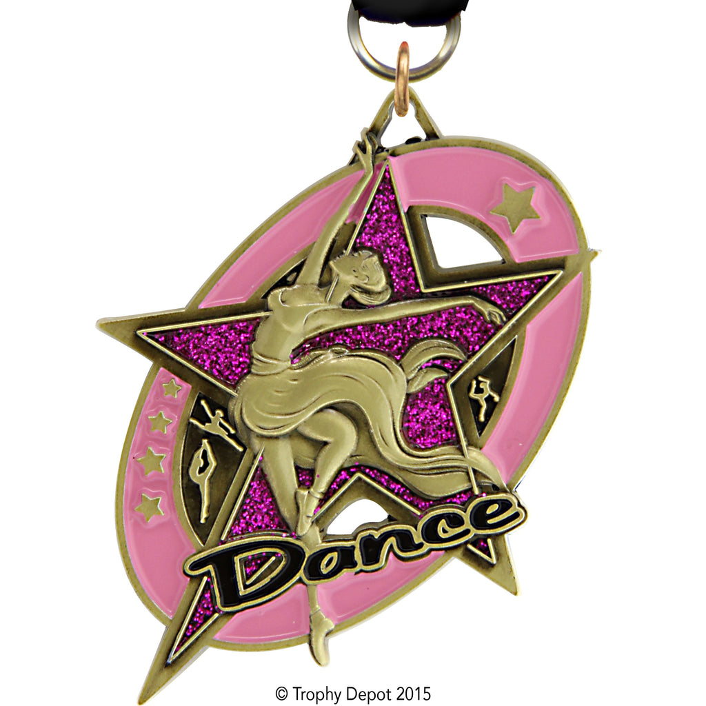 2.75" Dance Saturn Glimmer Medal - TD Exclusive! [MSAT3-DC]