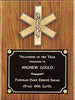 Emergency Medical Plaque with Antique Bronze Finish Casting [TDP2930]