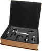 5 Piece Leatherette Wine Tool Set- Light Brown [WTS71J]