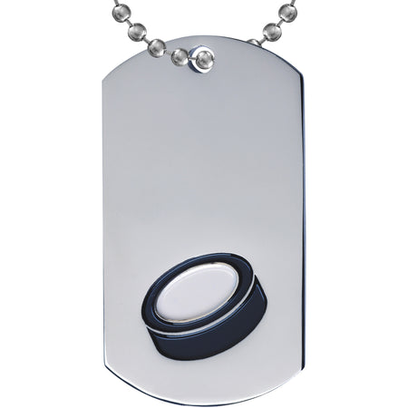 Hockey Etched & Paint Filled Dog Tag [DTS-HK]