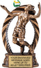 Volleyball Female Star Flame Resin Trophy [RSF7-VBF]