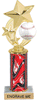 Baseball Shooting Star Spinning Trophy [TSSS10-BS]